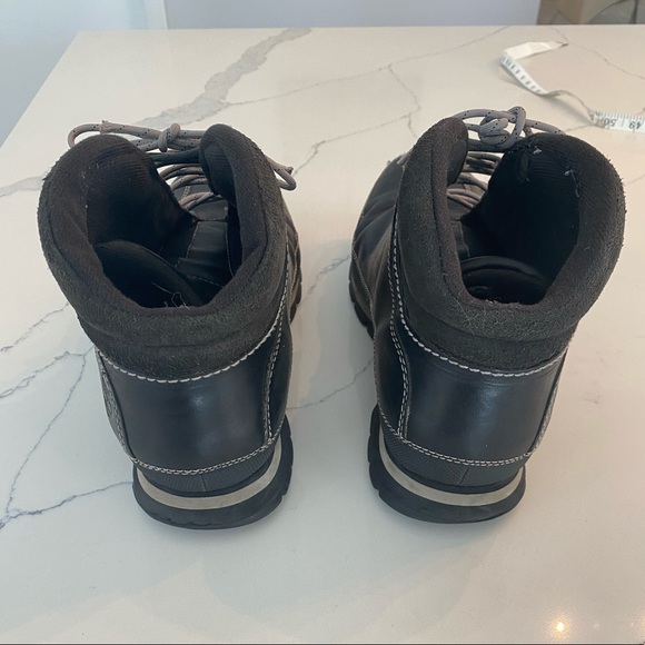 Timberland men leather shoes white stitch 11 M - Picture 5 of 13